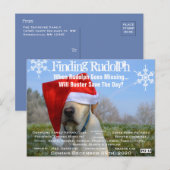 Funny Movie Parody voegt Pets Photo Holiday toe Briefkaart (Voorkant / Achterkant)