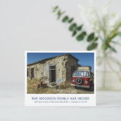 Funny Moving Aankondiging (Staand voorkant)