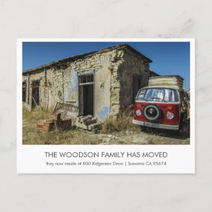 Funny Moving Announcement Briefkaart