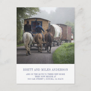 Funny Moving Announcement Briefkaart