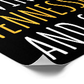 Funny Moving Out Of State Moving Away To Tennessee Poster (Hoek)