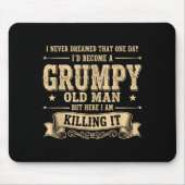 Funny Mpy Old Man  Muismat (Voorkant)