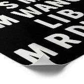 Funny Mr Ducks Phrase Retro Waterfowl Humor Outdoo Poster (Hoek)