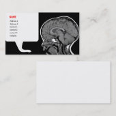 Funny MRI-werkkaartsjabloon Visitekaartje (Voorkant / Achterkant)
