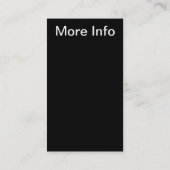 Funny MRI-werkkaartsjabloon Visitekaartje (Achterkant)