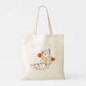 Funny Muay Thai Cats Thai Boxing Fighter Gift 779 Tote Bag (Achterkant)