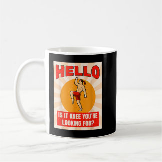 Funny Muay Thai Fighter Knee Thai Boxing Gift 152 Koffiemok