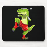 Funny Muay Thai T-rex - Thai Boxing  Muismat<br><div class="desc">Funny Muay Thai T-rex - Thai Boxing</div>