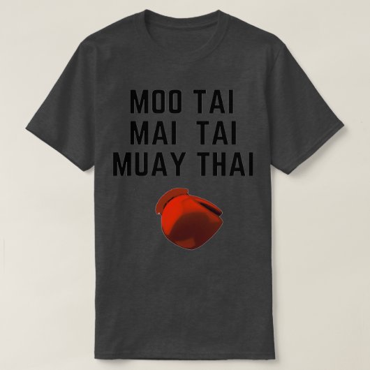 Funny Muay Thai T-shirt (Design voorkant)