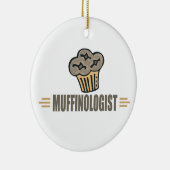 Funny Muffin Keramisch Ornament (Rechts)