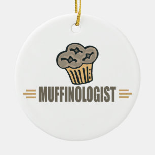 Funny Muffin Keramisch Ornament