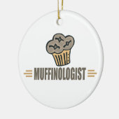 Funny Muffin Keramisch Ornament (Links)