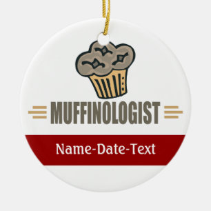 Funny Muffin Keramisch Ornament