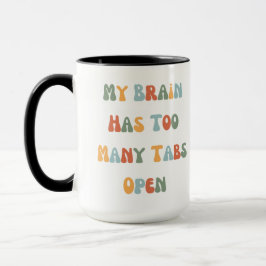 Funny mug adhd en Neurodivergent. Mok