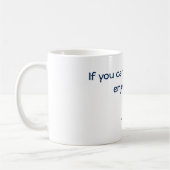 Funny mug: Als je ze niet kunt slaan, geniet je er Koffiemok (Links)
