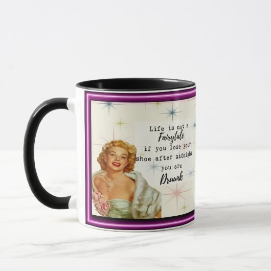 Funny Mug Coffee Best Friend Gift "Fairytale" Mok (Links)