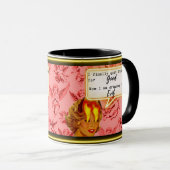 Funny Mug Coffee Best Friend Gift "Good/Evil" Mok (Voorkant rechts)