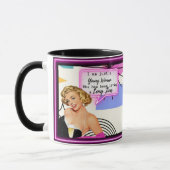 Funny Mug Coffee Best Friend Gift "Young" Mok (Links)