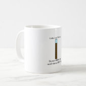 Funny Mug Coffee Level Indicator Koffiemok (Voorkant links)