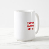 Funny Mug for Triathlete - 3 Triathlon Secrets Koffiemok (Voorkant rechts)