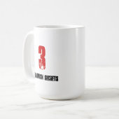 Funny Mug for Triathlete - 3 Triathlon Secrets Koffiemok (Voorkant links)