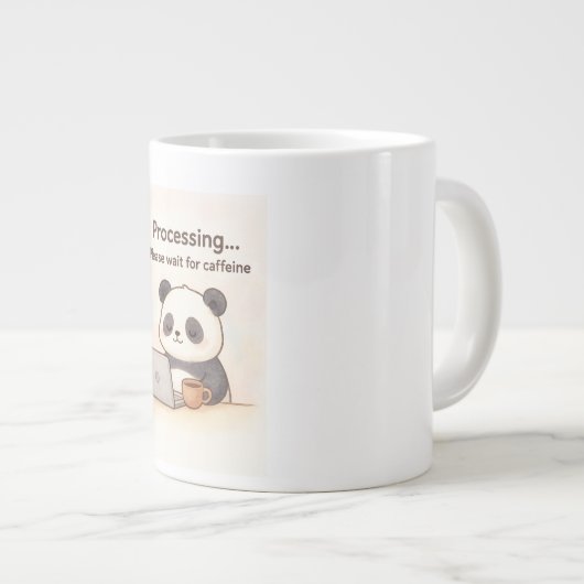 Funny mug grote koffiekop (Voorkant rechts)