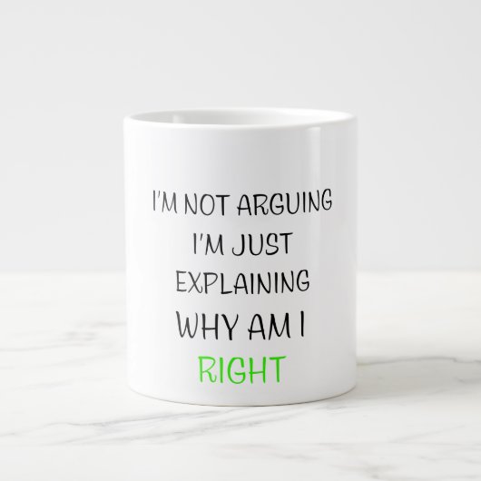Funny mug grote koffiekop (Voorkant)