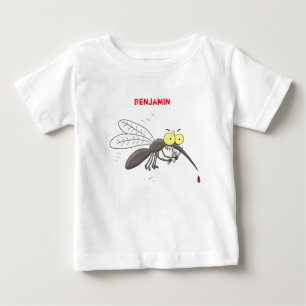 Funny mug insect cartoon illustratie