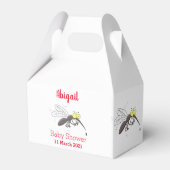 Funny mug insect cartoon illustratie bedankdoosjes (Voorkant Zijde)