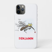 Funny mug insect cartoon illustratie Case-Mate iPhone case (Achterkant)