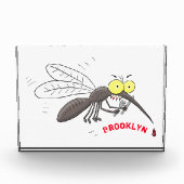 Funny mug insect cartoon illustratie fotoblokken (Voorkant)