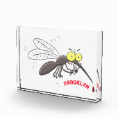 Funny mug insect cartoon illustratie fotoblokken (Rechts)