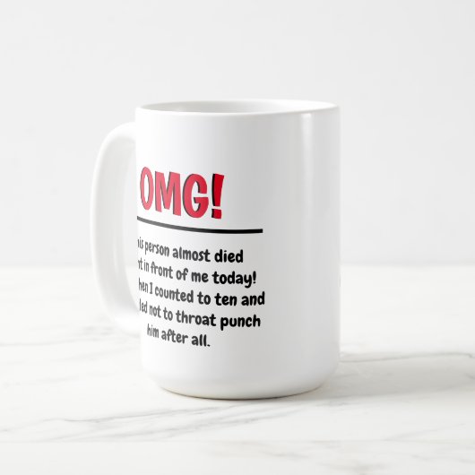 Funny Mug Koffiemok (Voorkant links)