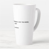 Funny Mug Latte Mok (Rechterhoek)