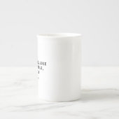 Funny Mug - Line of Duty Ted Hastings Quote Porselein Kop (Voorkant)