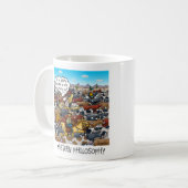 Funny Mug met Westerne filosofie Koffiemok (Voorkant links)
