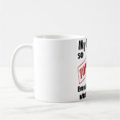 Funny Mug Top Secret Job Kantoor Gift Koffiemok (Links)