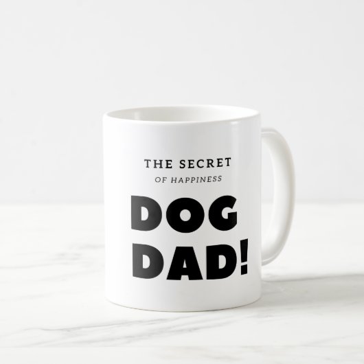 Funny mug - vaderdag mok - mok van Dog Dad (Voorkant rechts)