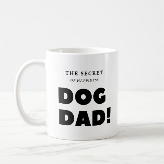 Funny mug - vaderdag mok - mok van Dog Dad (Links)