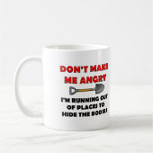 Funny Mug verbergen Koffiemok (Links)