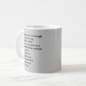 Funny Mug voor de Kantoor Koffiemok (Voorkant links)