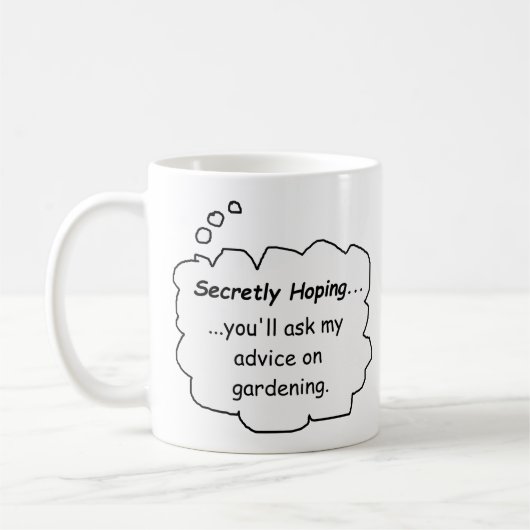 Funny Mug voor Gardeners Koffiemok (Links)