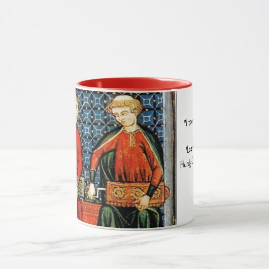 Funny Mug voor het vroege muziekpubliek - Hurdy Gu Mok (Midden)