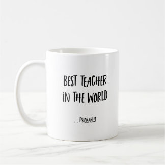 Funny mug voor leraar koffiemok