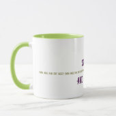 Funny Mug voor Triathlete - Schud en Tapered Mok (Links)