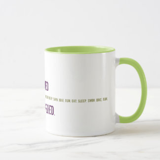 Funny Mug voor Triathlete - Schud en Tapered Mok