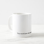 Funny Mug voor zwangere vrouwen Koffiemok (Voorkant links)
