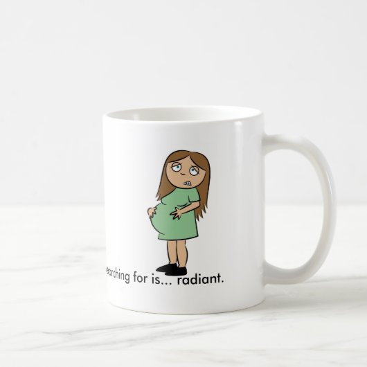 Funny Mug voor zwangere vrouwen Koffiemok (Rechts)