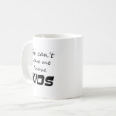 Funny mugs citeert koffiekopjes, oudergeschenken koffiemok (Voorkant links)