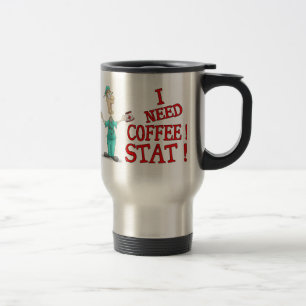 Funny Mugs: Koffiestat! Reisbeker